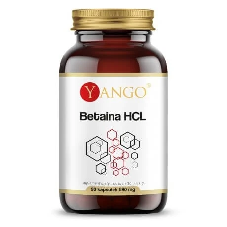 YANGO Betaine HCL (90 caps)