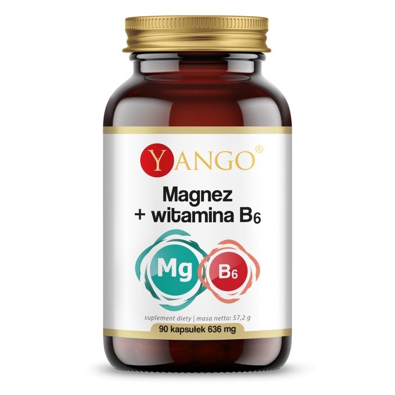 YANGO Magnesium + Vitamin B6 (90 caps)