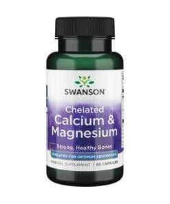 Albion Calcium & Magnesium - 60 caps