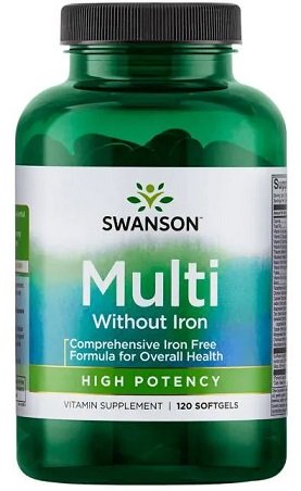Swanson Multi Without Iron Softgels 120