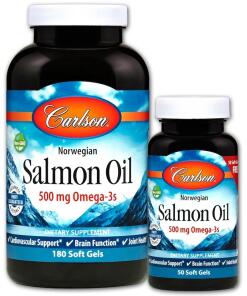 Norwegian Salmon Oil - 180 + 50 softgels