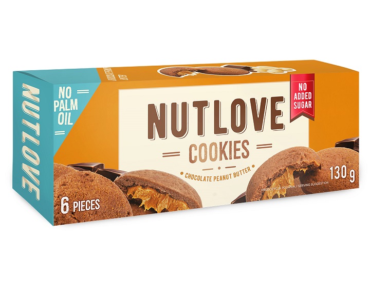 Allnutrition Nutlove Cookies Chocolate Peanut Butter 6 Stück