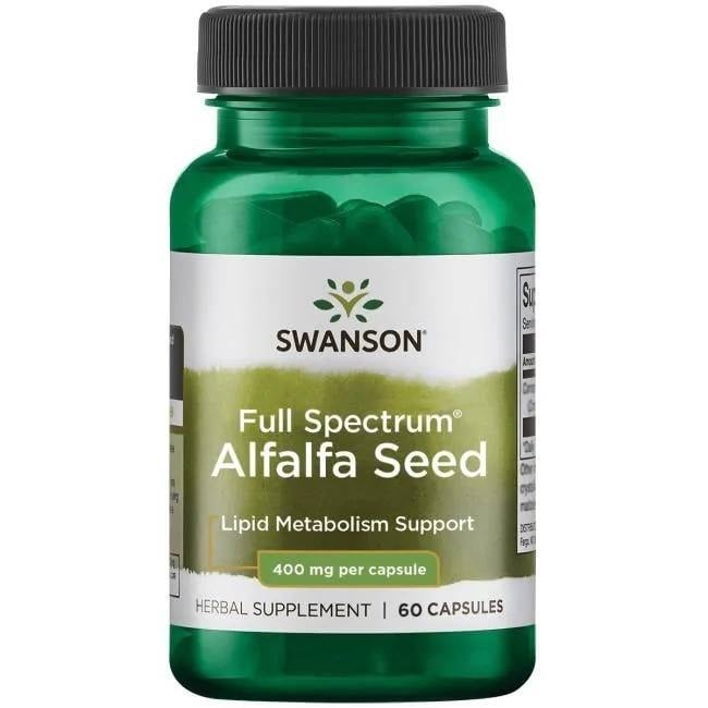 Swanson - SWANSON FS Alfalfa 400mg 60kaps