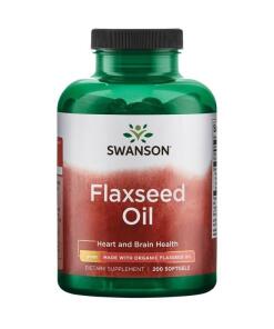 SWANSON Flaxseed Oil 1000mg 200 ¿elków
