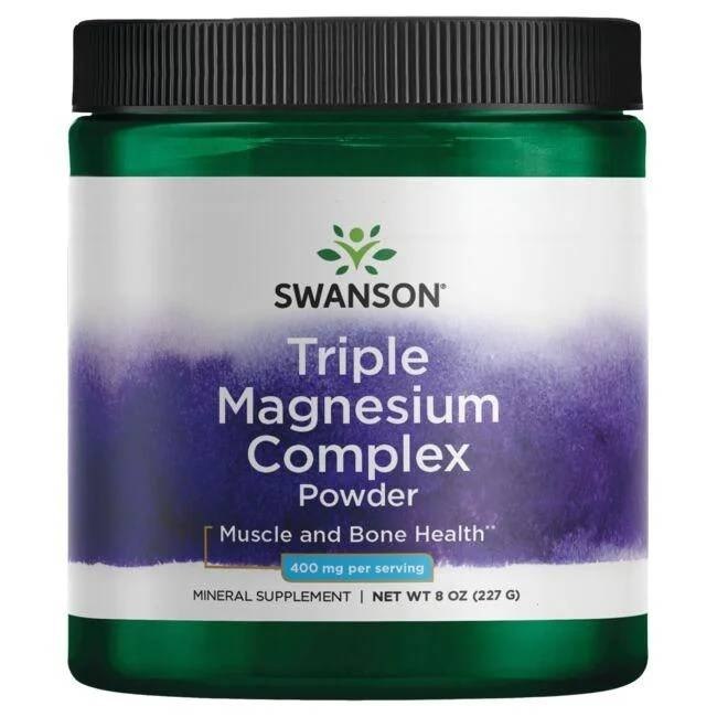Swanson - SWANSON Triple Magnesium Complex proszek 227g