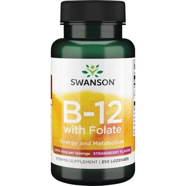 Swanson - SWANSON Witamina B-12 1000mcg 250 do ssania