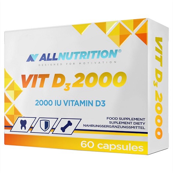 Allnutrition Vit D3 2000 2000 IU Kapseln 60
