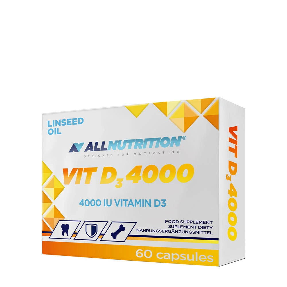 Allnutrition Vit D3 4000 4000 IU Kapseln 60