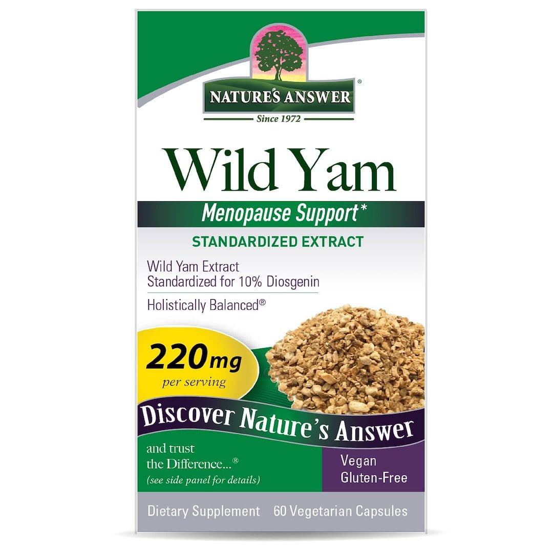 Nature's Answer Wild Yam 220mg 60 Kapseln