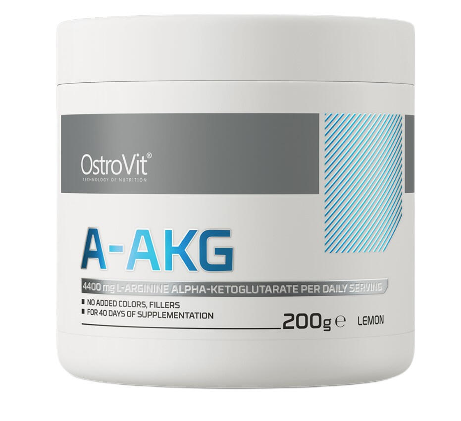 Arginin – A-AKG, Lemon - 200g
