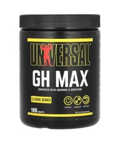 Arginin – Universal Nutrition GH Max™ (180 Tabletten)