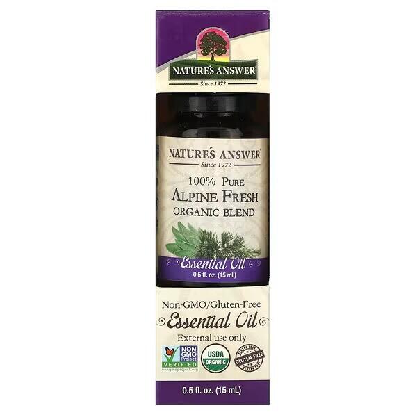 Aromatherapie & ätherische Öle – 100% Pure Alpine Fresh Blend Essential Oil - 15 ml.