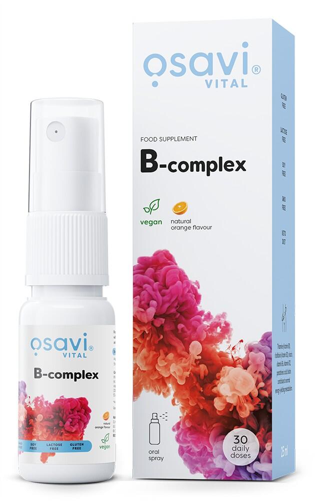 B-Komplex – B-Complex Oral Spray, Orange - 25 ml.