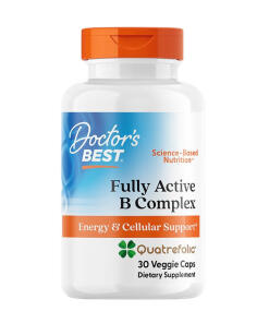 B-Komplex – Fully Active B-Complex with Quatrefolic - 30 veg. Kapseln