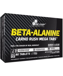 Beta Alanine - Carno Rush Mega Tabletten - 80 Tabletten