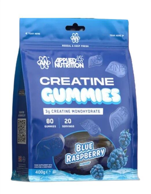 Creatine Fruchtgummis, Blue Raspberry - 80 Fruchtgummis