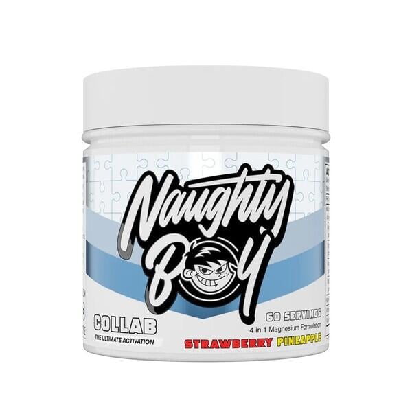 D3 + K2 – Naughty Boy Collab, Erdbeere-Ananas – 198 g