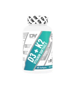 Dorian Yates – Vitamin D3+K2 – 60 Softgels