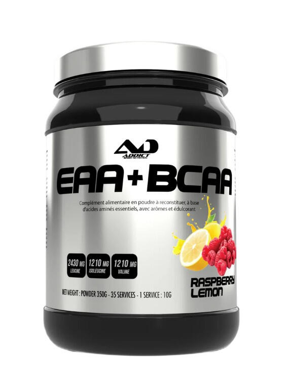 EAA+BCAA, Himbeere-Zitrone – 350 g