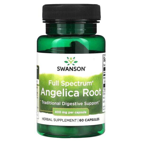 Full Spectrum Angelica Root, 400mg - 60 Kapseln