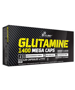 Glutamine Mega Kapseln - 120 Kapseln