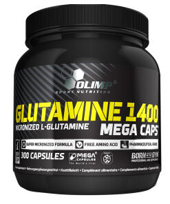 Glutamine Mega Kapseln - 300 Kapseln