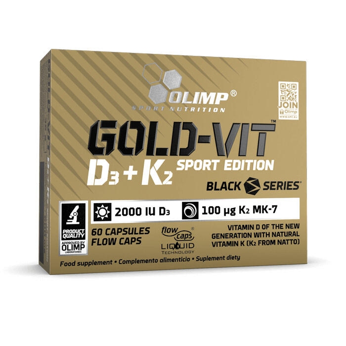 Gold Vit D3 + K2 Sport Edition - 60 Kapseln