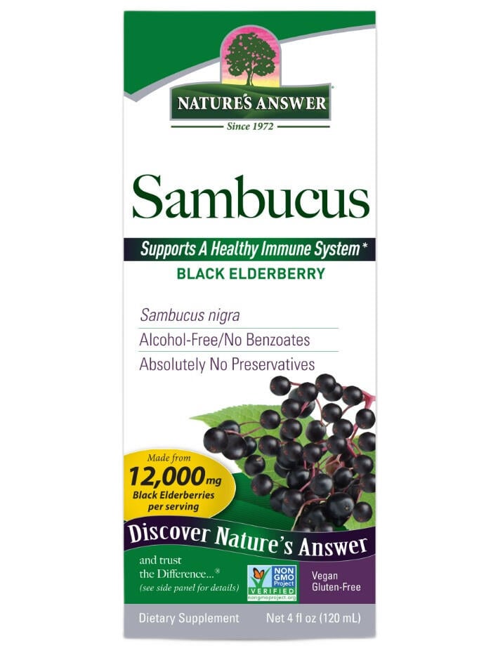 Holunder – NATURE’S ANSWER Sambucus (120 ml / 4 fl. oz.)
