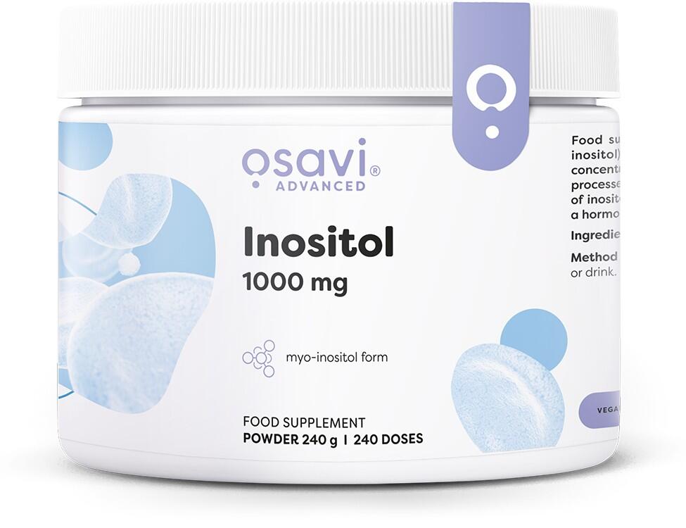 Inositol und Cholin – Inositol Powder, 1000mg - 240g