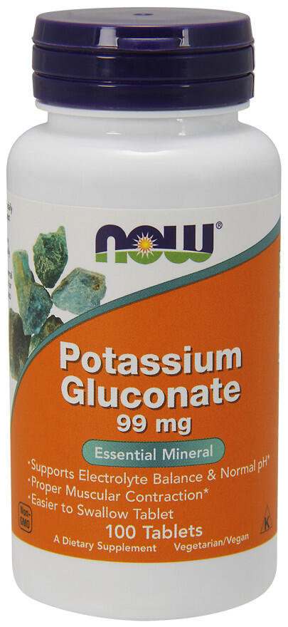 Kalium – Potassium Gluconate, 99mg - 100 Tabletten