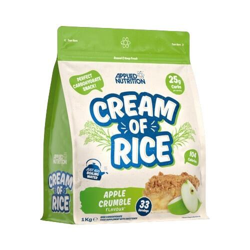 Kohlenhydratpulver – Cream of Rice, Apple Crumble - 1000g