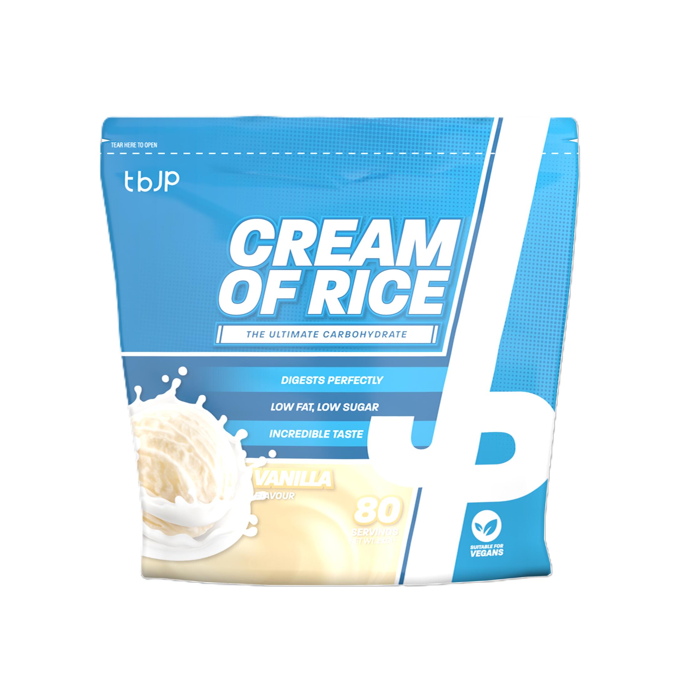 Kohlenhydratpulver – Cream of Rice, Vanilla - 2000g