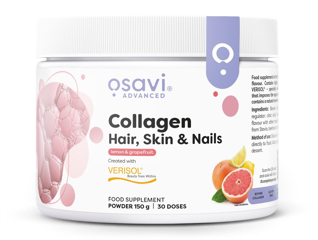 Kollagenpeptide – Collagen Peptides, Lemon & Grapefruit – 150g