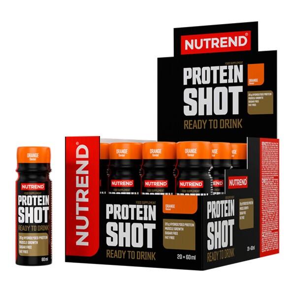 Kollagenpeptide – Protein-Shot, Orange – 20 x 60 ml