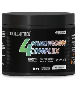 Kräuter & Pflanzenextrakte – Skill Nutrition 4 Mushroom Complex - 180 g Pulver