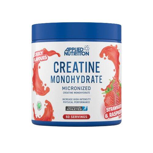 Kreatinmonohydrat – Creatine Monohydrate, Strawberry & Raspberry - 250g