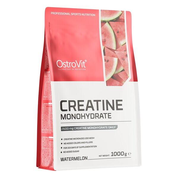 Kreatinmonohydrat – Creatine Monohydrate, Watermelon - 1000g