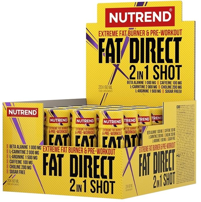 L-Carnitin – Fat Direct 2-in-1-Shot – 20 x 60 ml