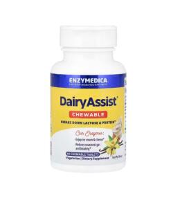 Laktase – Enzymedica – DairyAssist Kautabletten