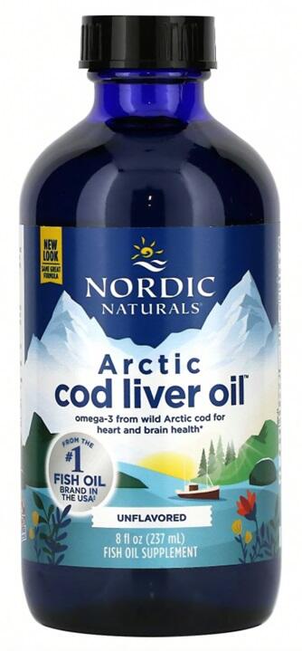Lebertran – Arctic Cod Liver Oil, Unflavored - 237 ml.