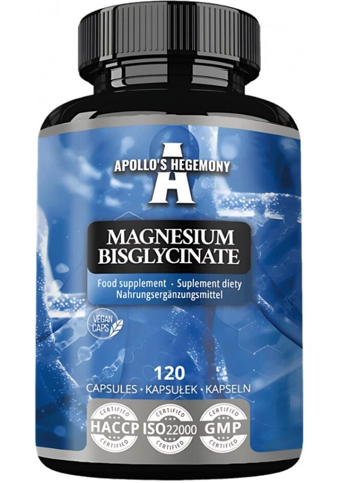 Magnesiumglycinat – Magnesium-Bisglycinat – 120 Vcaps