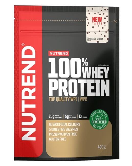 Molke – 100% Whey Protein, Cookies & Cream - 400g