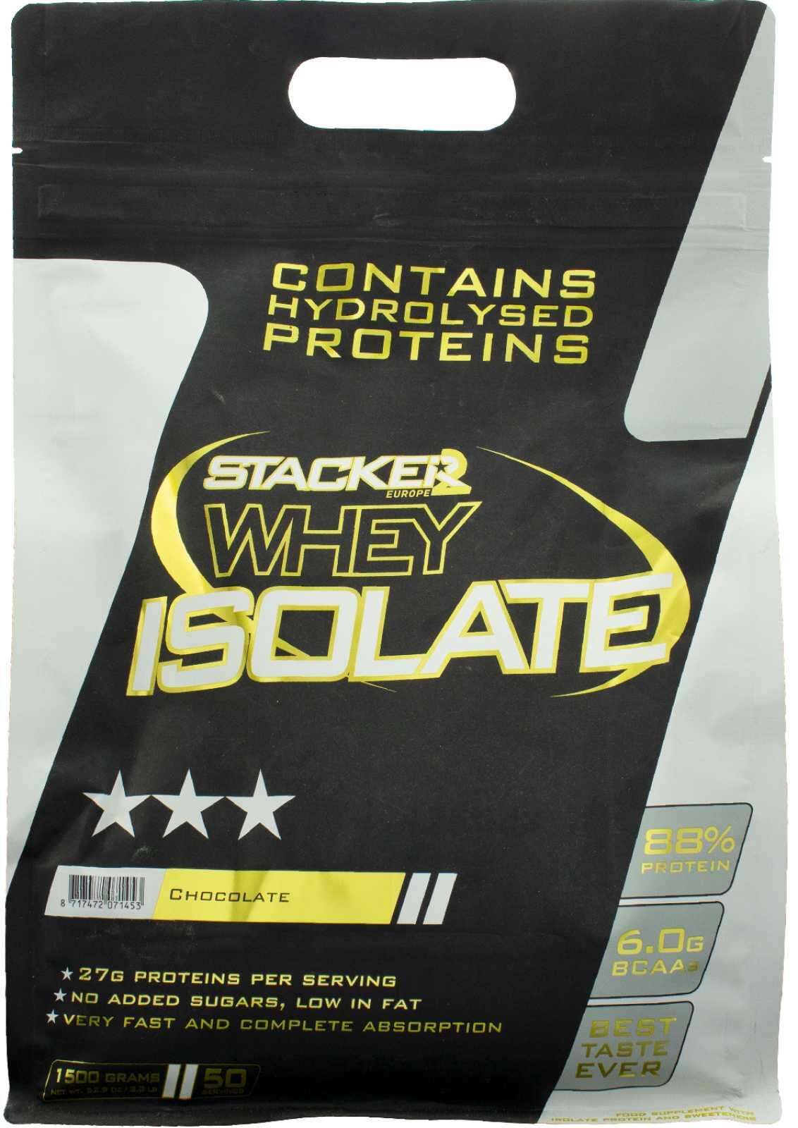 Molkenisolat – Whey Isolate, Chocolate - 1500g
