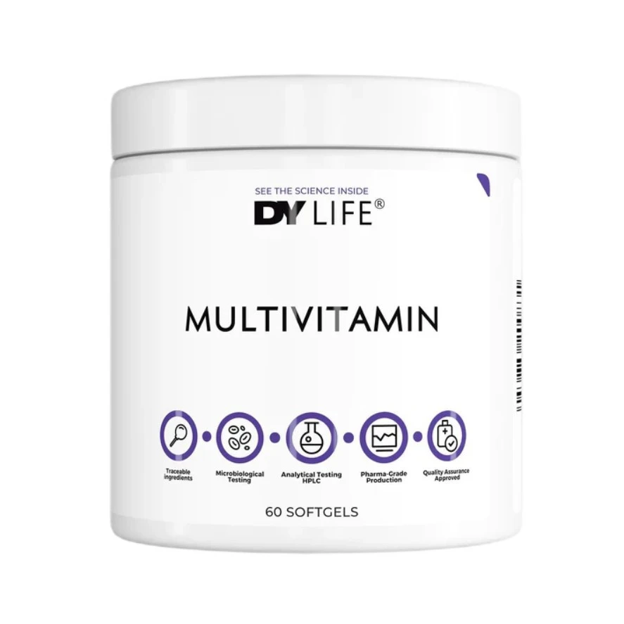 Multivitamine – Dorian Yates – DY LIFE Multivitamin – 60 Softgels