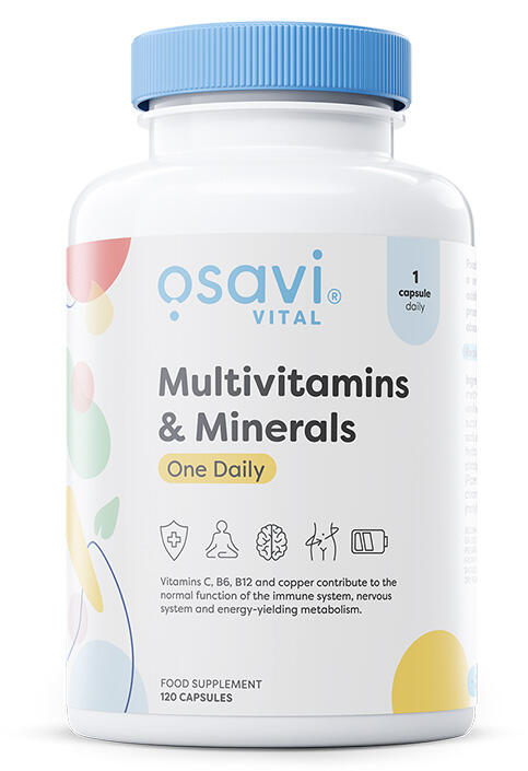 Multivitamine – Multivitamins & Minerals One Daily - 120 Kapseln