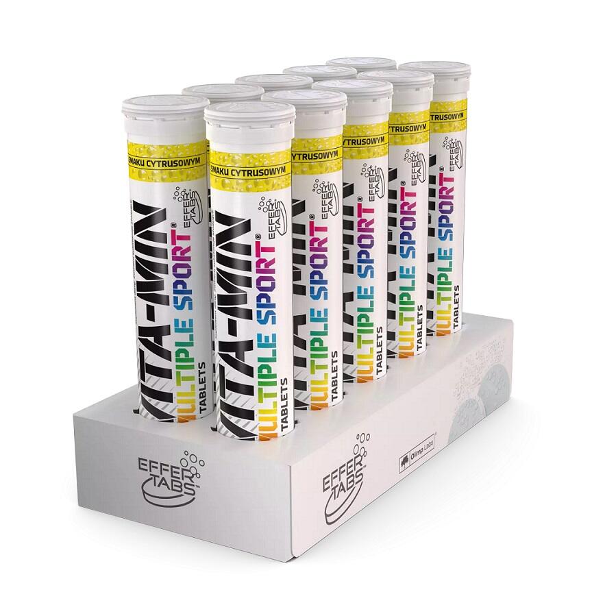 Multivitamine – Vita-Min Multiple Sport, Citrus - 10 x 20 Tabletten