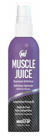 Muscle Juice, Posing-Öl-Spray für Wettkämpfe – 118 ml.