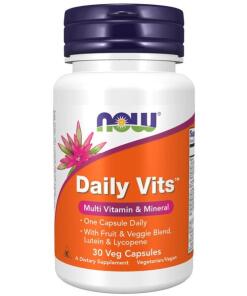 NOW Foods Daily Vits - 30 veg. Kapseln