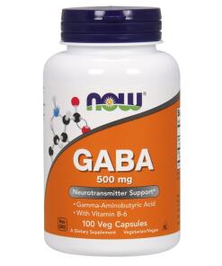 NOW Foods GABA with Vitamin B-6