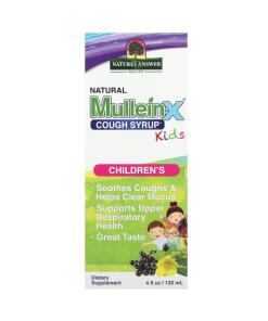 Nature's Answer - Natural Mullein-X Cough Syrup Kids - 120 ml.